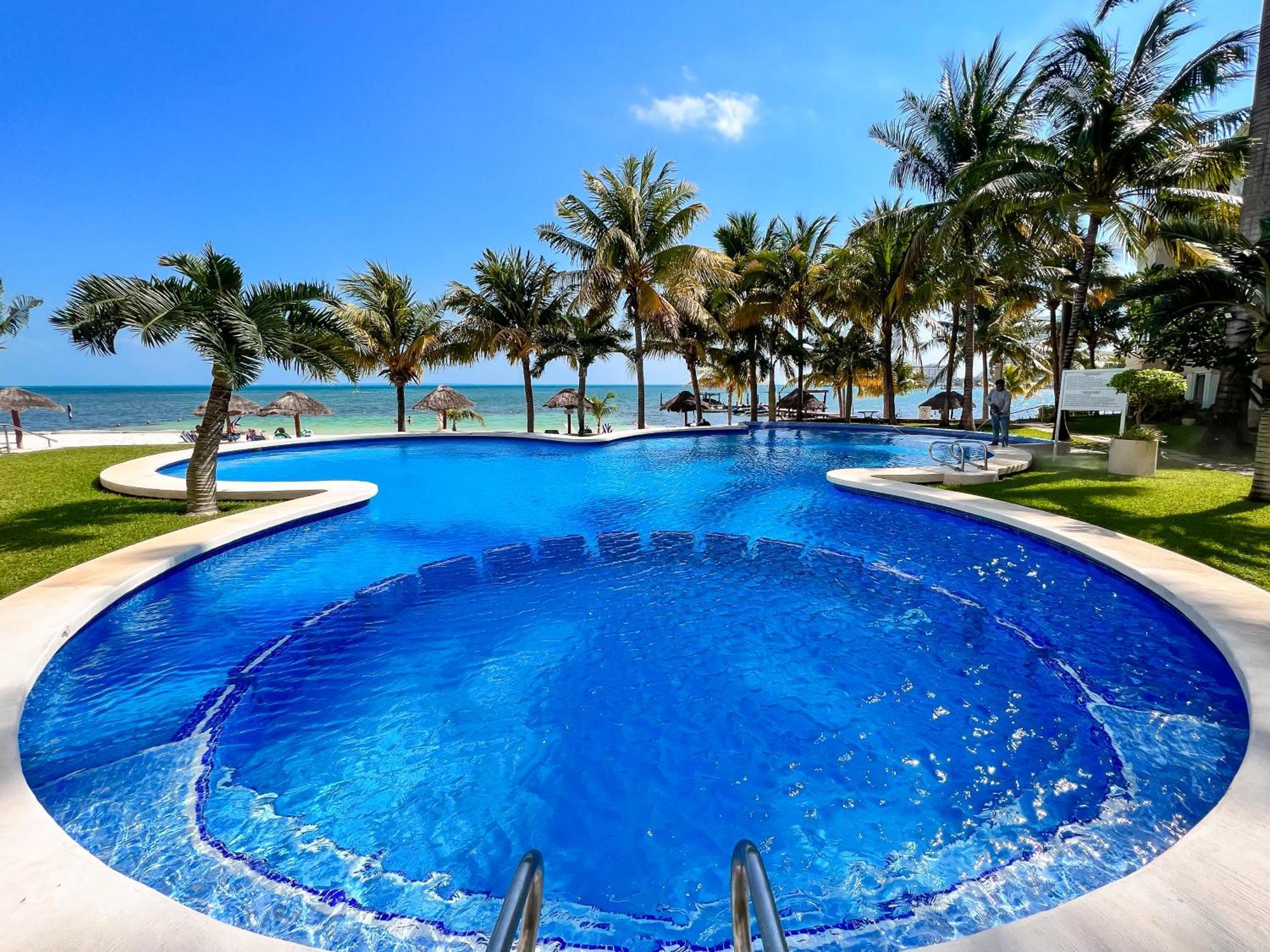 Bello Mar De Cancun, Beautiful 2Br 2Ba Condo Overlooking Beach Spectacular View! Cancún Exterior foto