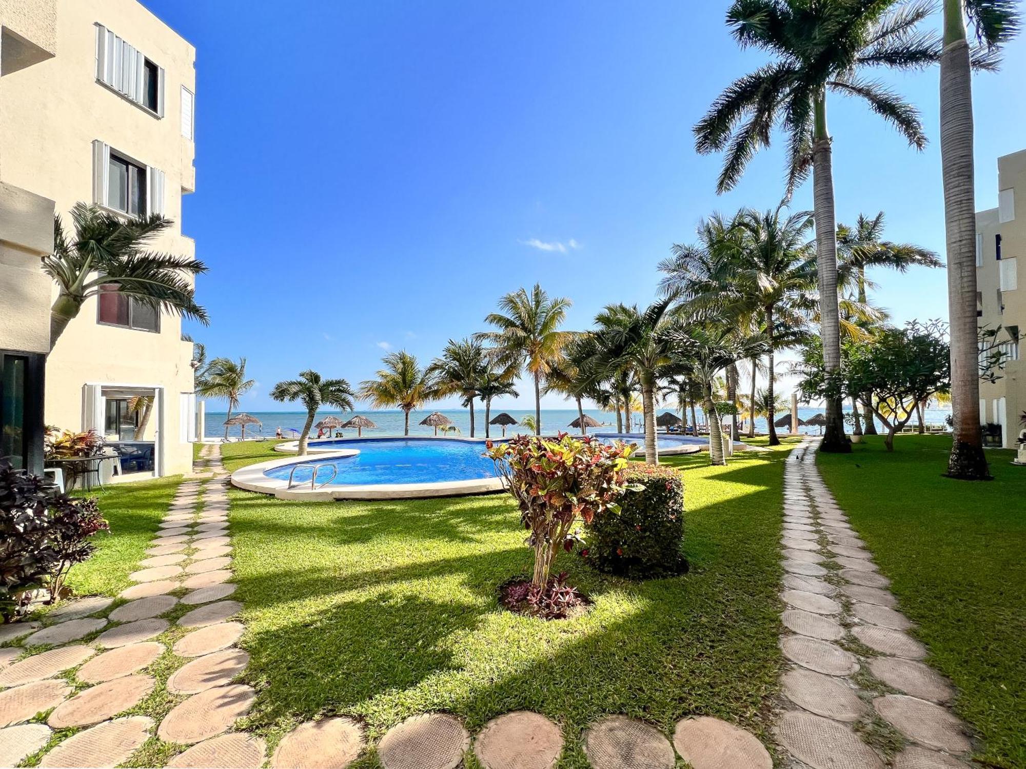 Bello Mar De Cancun, Beautiful 2Br 2Ba Condo Overlooking Beach Spectacular View! Cancún Exterior foto